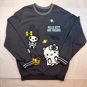 Hello Kitty & Friends Halloween Graphic Crewneck Sweatshirt